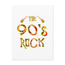 90's Rock Post Card