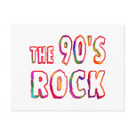 90s Rock Postcard