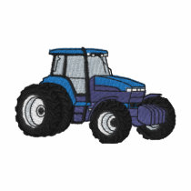 90's Tractor Embroidered Shirt