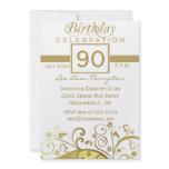 90th - 99th Birthday Party Invitations