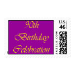 90th Birthday Celebration 2 Postage Stamps