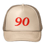 90th Birthday Gifts Mesh Hats