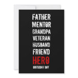 90th Birthday Hero Party Invitation