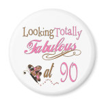 90th Birthday Fridge Magnets