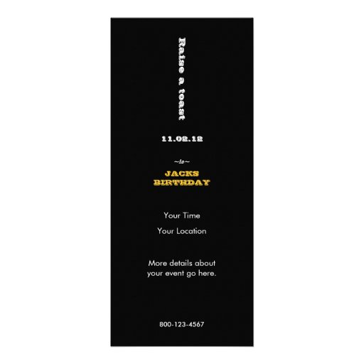90th Birthday Party Invitation Aged to Perfection
