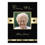 90th Birthday Party Invitation -- Photo 90th