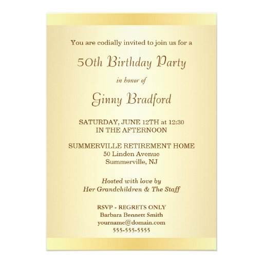 90th Birthday Party Invitation - Photo or Monogram