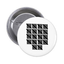 90th birthday pinback button