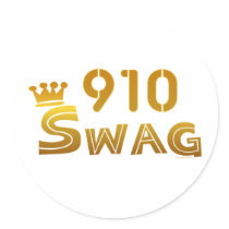 910 North Carolina Swag Stickers