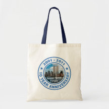 911 10 Year Anniversary Bags