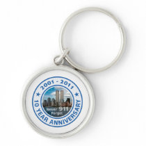 911 10 Year Anniversary Key Chains