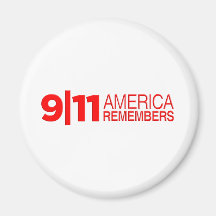 911 America Remembers Refrigerator Magnets