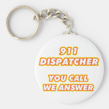 911 dispatcher-1 key chains