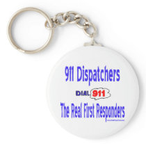 911 Dispatcher Keychain