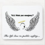 911 Dispatcher mousepad