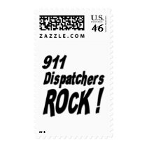 911 Dispatchers Rock ! Stamp