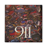 911 gifts and greetings refrigerator magnet