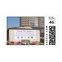 911 Ground Zero Thank You America postage by stanrail 911 Ground Zero Thank You America postage
