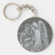 911 Hero with an Angel Keychain