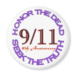 911 Honor the Dead Fridge Magnet