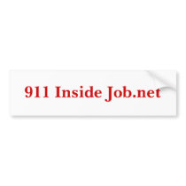 911 Inside Job.net bumper stickers