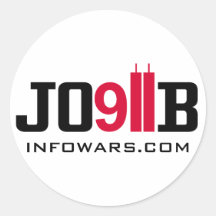 911 INSIDEJOB infowars.com Sticker