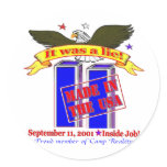 911 Lie Sticker