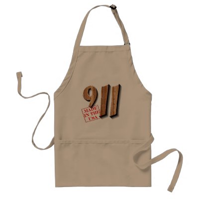 911 Made in USA Apron by 911conspiracy