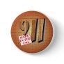 911 Made in USA Button