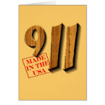 911 Made in USA cards