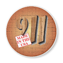 911 Made in USA Magnet