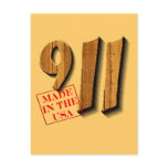 911 Made in USA Postcard