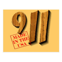 911 Made in USA Postcards
