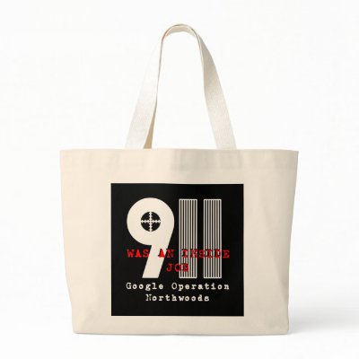 911 Northwoods filled bag by infowarrior