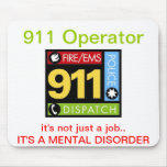 911 Operator Mouse Pads