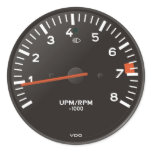 911 rev counter, air-cooled rpm gauge sticker