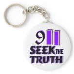 911 Seek the Truth Keychain