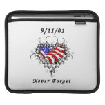 911 Tattoo Never Forget Ipad Sleeves