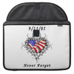 911 Tattoo Never Forget Sleeve For Macbooks