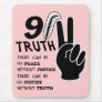 911 Truth No Peace Without Justice Mouse Pad