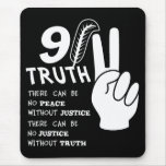911 Truth No Peace Without Justice mousepad