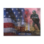 911 Twin Towers Postcard
