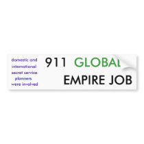 911 was a military EMPIRE JOB bumper stickers