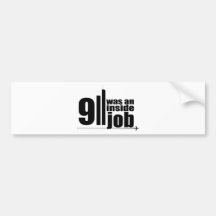 911 was an inside job bumper stickers
