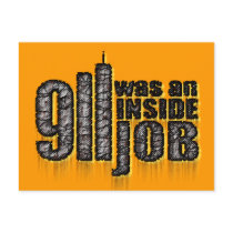 911 Was an Inside Job Postcard