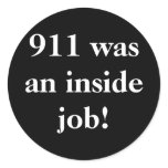911 was an inside job! sticker