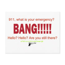 911, what is your emergency? postcards by PD_Politics 911, what is your emergency? postcards