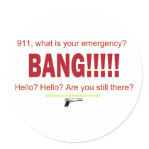 911, what is your emergency? stickers by PD_Politics 911, what is your emergency? stickers