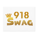918 Oklahoma Swag Post Card