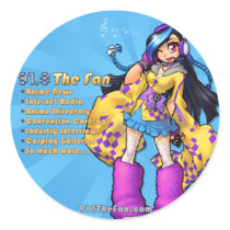 91.8 The Sticker stickers